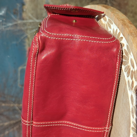 Celine Boogie Bag Red Quilted leather - Picture 8 of 17